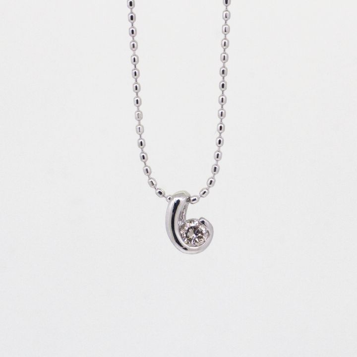 Diamond Pendant with Chain 3.84g