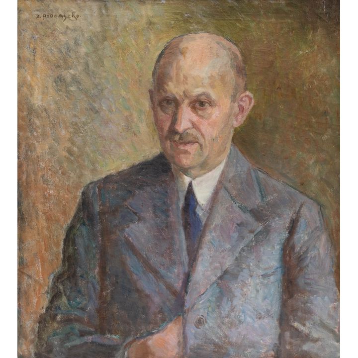 Zbigniew Pronaszko | Portret Gustawa Bartke, lata 50. XX w.