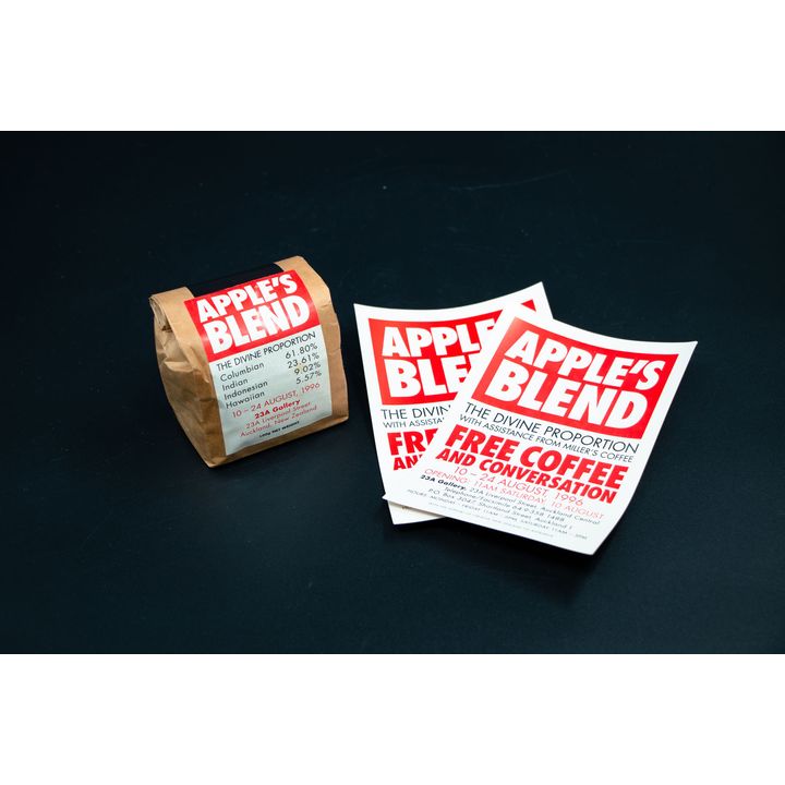 Billy Apple 'Apple’s Blend - The Divine Proportion'