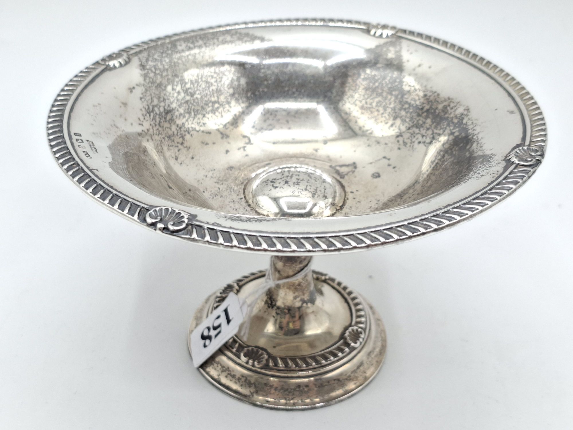 158 · HARDY BROTHERS SILVER TAZZA