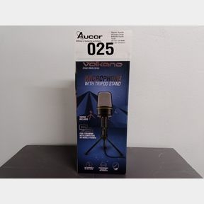 VOLKANO STREAM MEDIA SERIES OMNIDIRECTIONAL 3.5MM DESK MICROPHONE