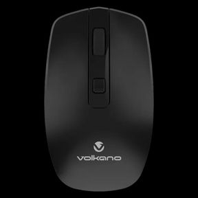 Volkano Rechargeable Wireless Mouse - Granite Series - Black - Unleash Your Productivity with the Volkano- 51742/1044 SN B1 (S5)