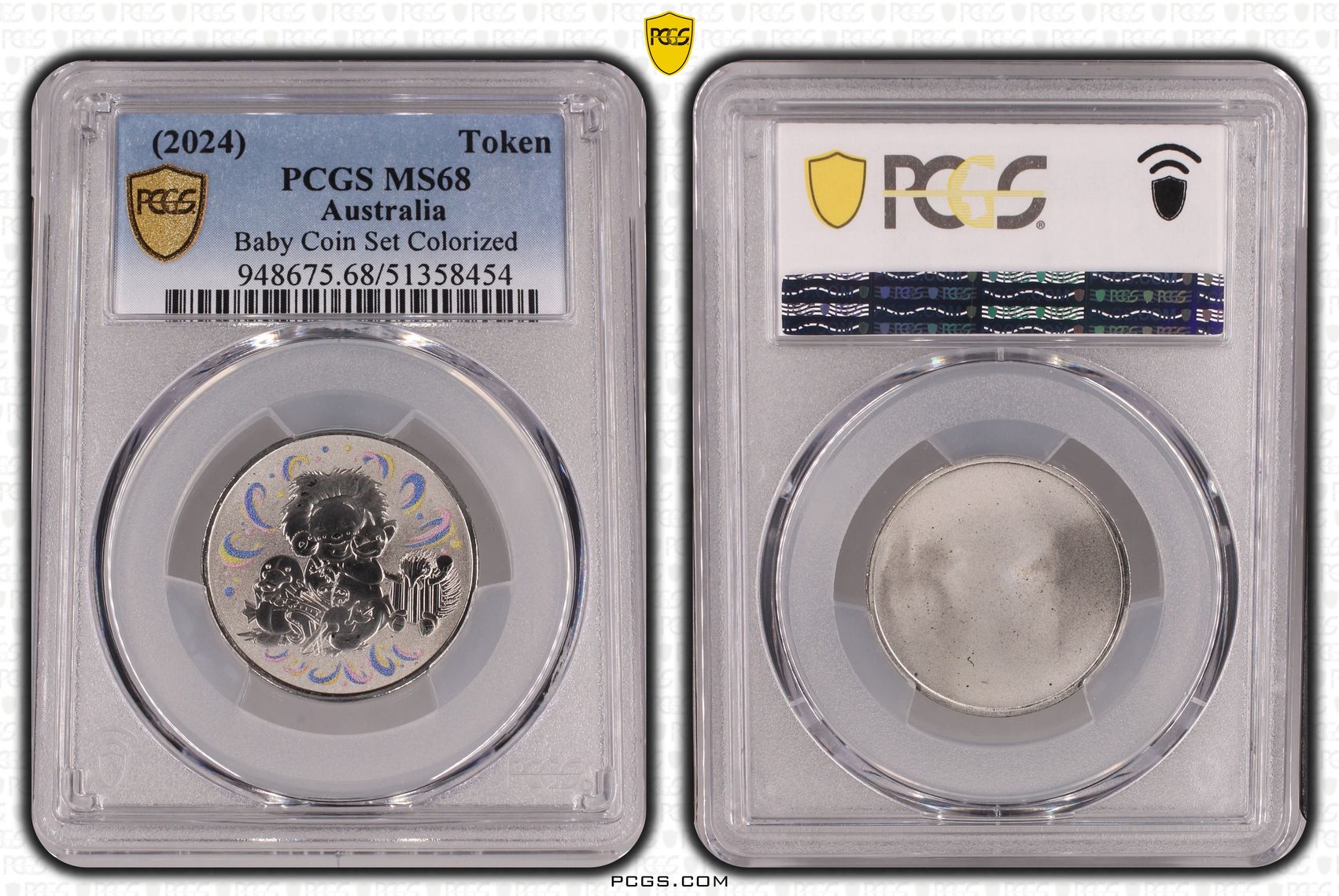 Baby Coin Set Colorized, Token, -2024, PCGS MS68