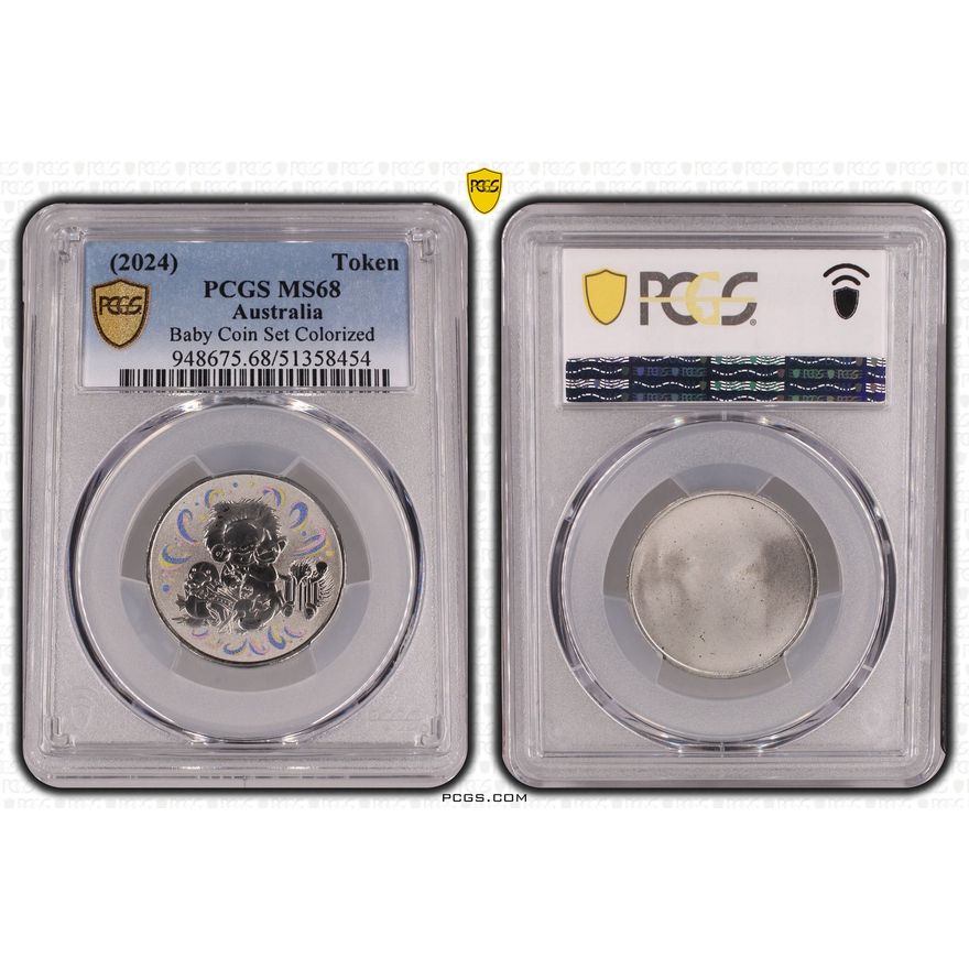 Baby Coin Set Colorized, Token, -2024, PCGS MS68