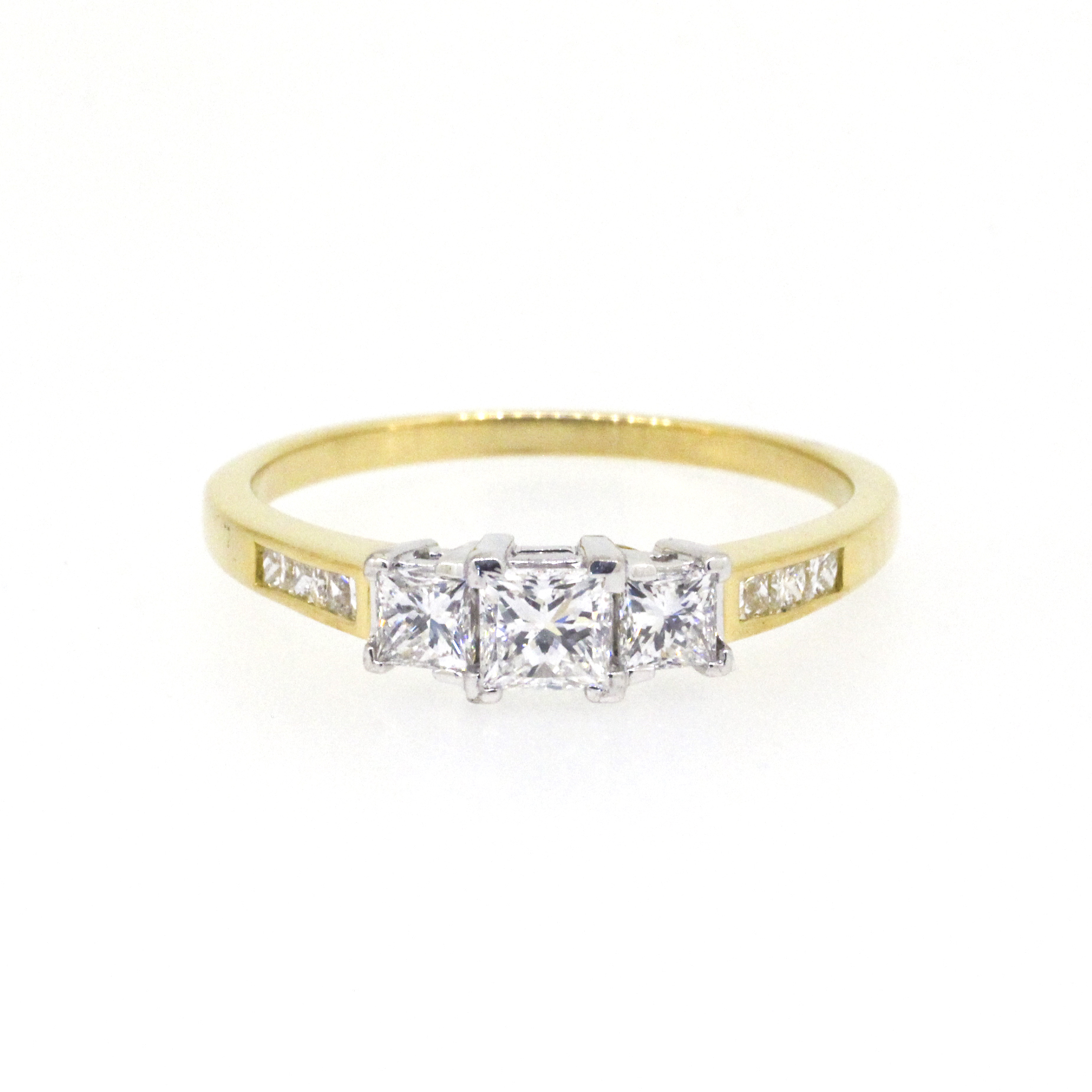 436. · 1.00ct Diamond Ring 3.49g