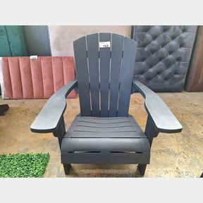 KETER TROY ADIRONDACK CHAIR - GRAPHITE