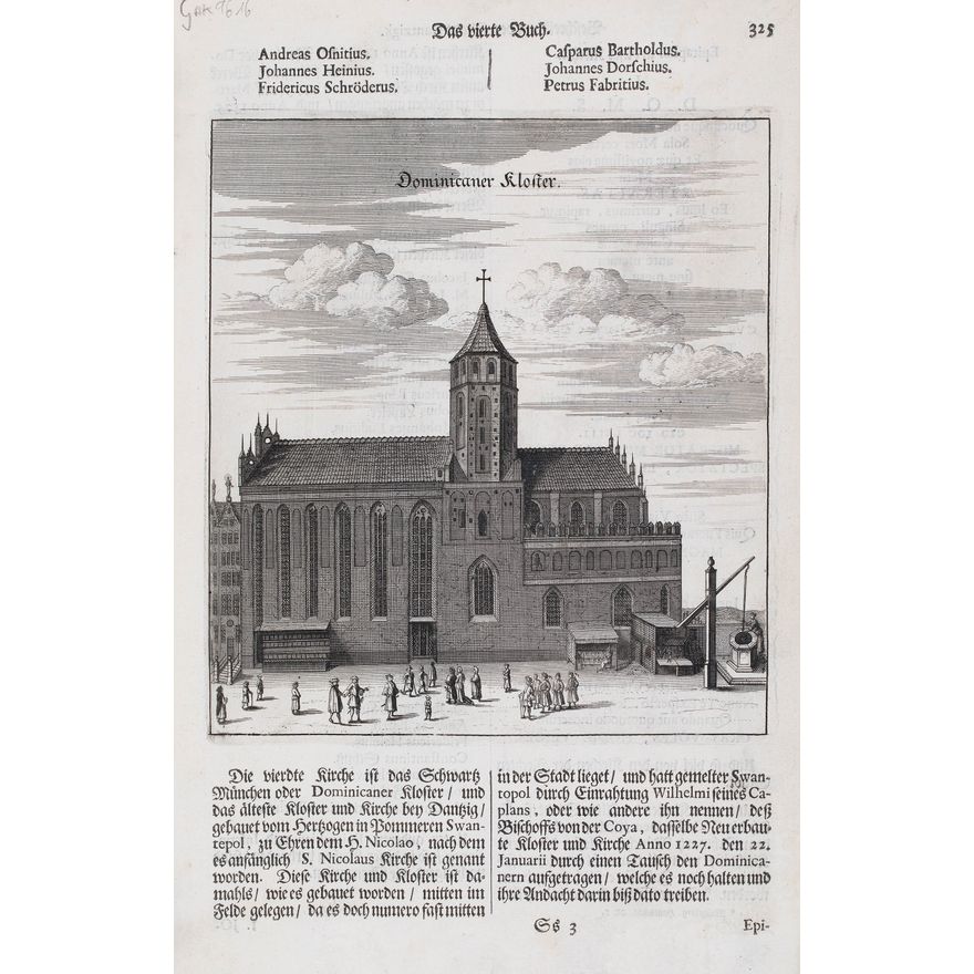 Reinhold Curicke | Dominicaner Kloster