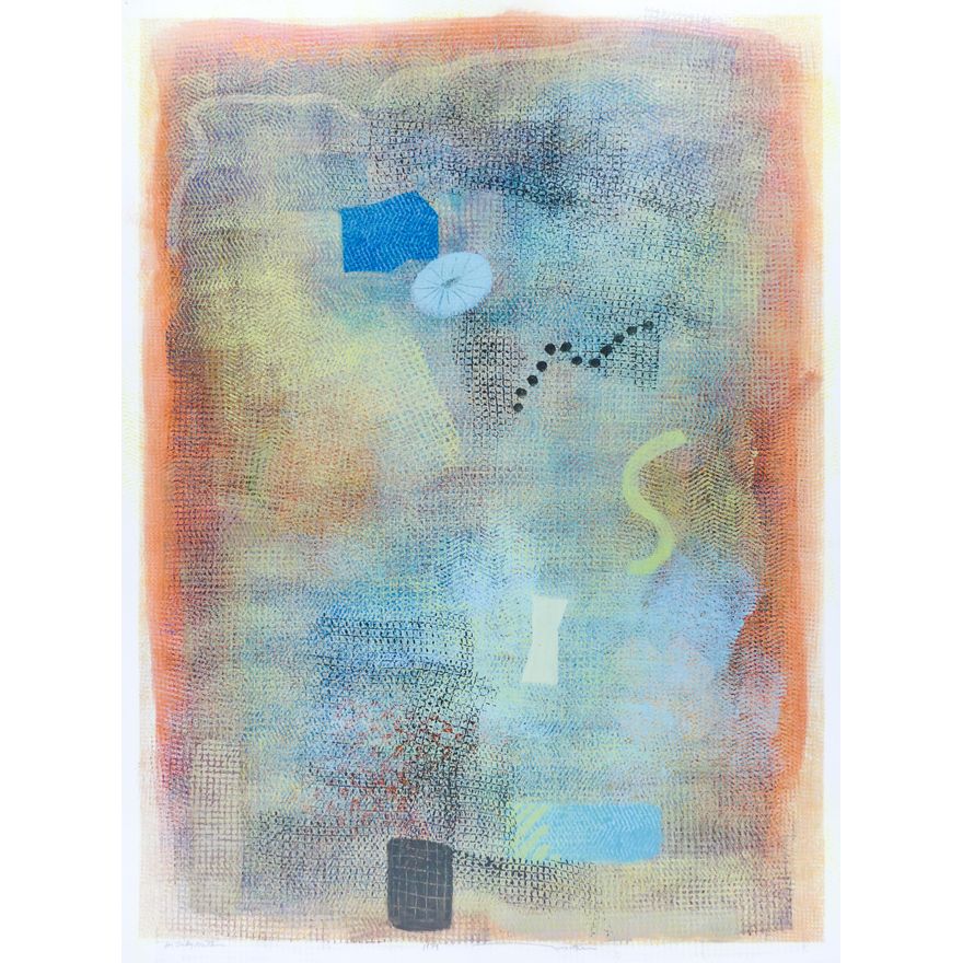 Robert Natkin ''Untitled'' (Intimate Lighting Series) Acrylic