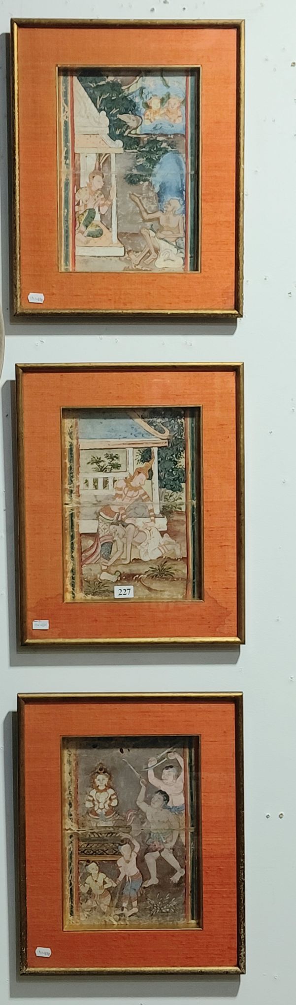 227 · THAI ILLUSTRATED PAINTINGS