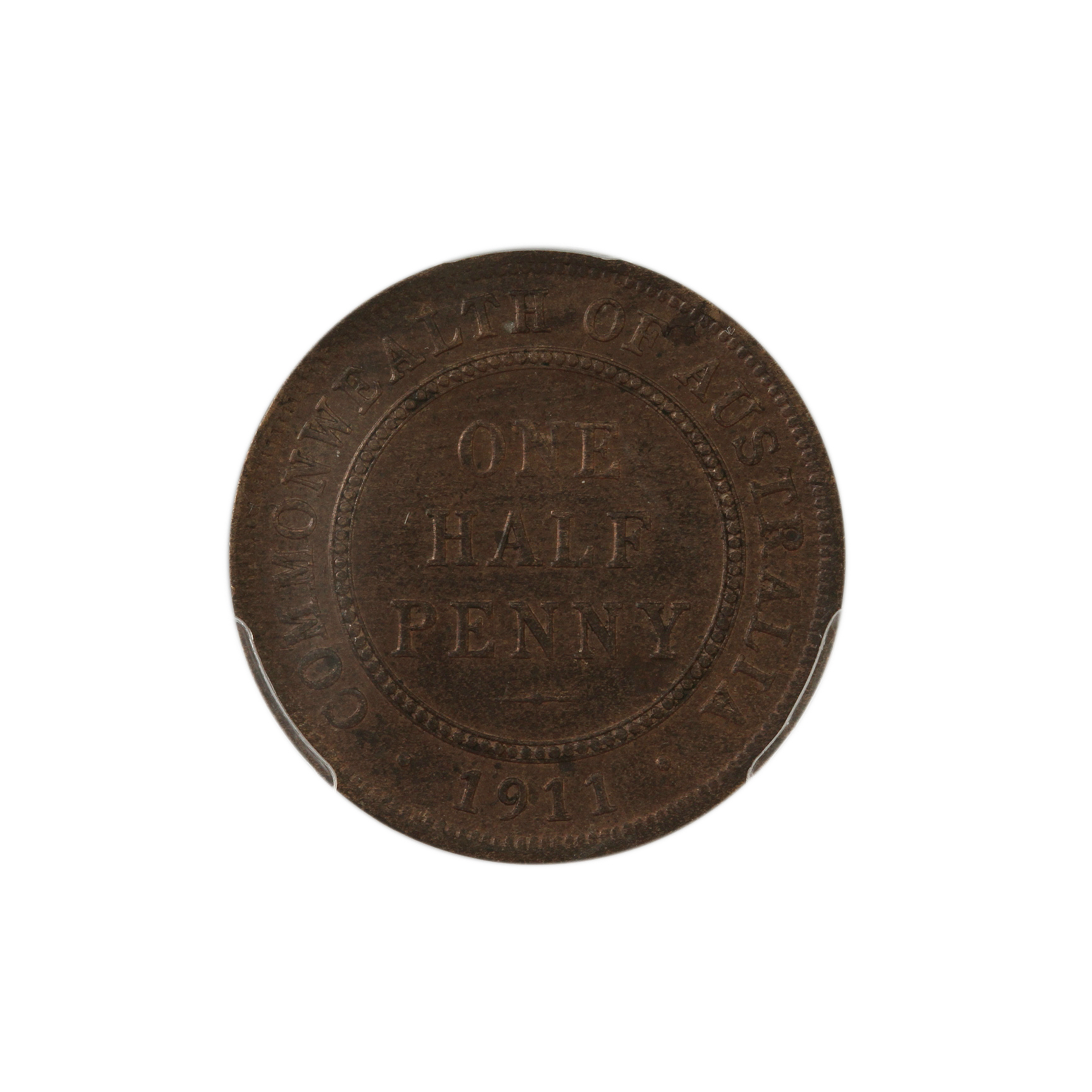 George V, Halfpenny, 1911, MS64BN