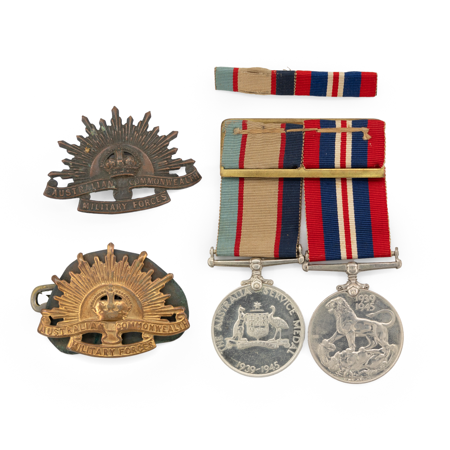 142 · George VI, WWII Pair, 1939 - 45,  EF
