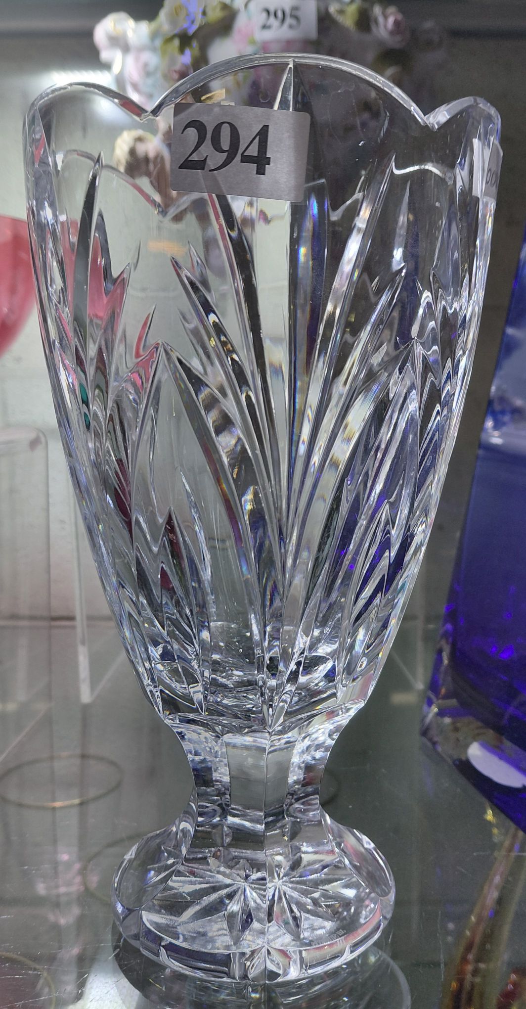 294 · WATERFORD CRYSTAL VASE