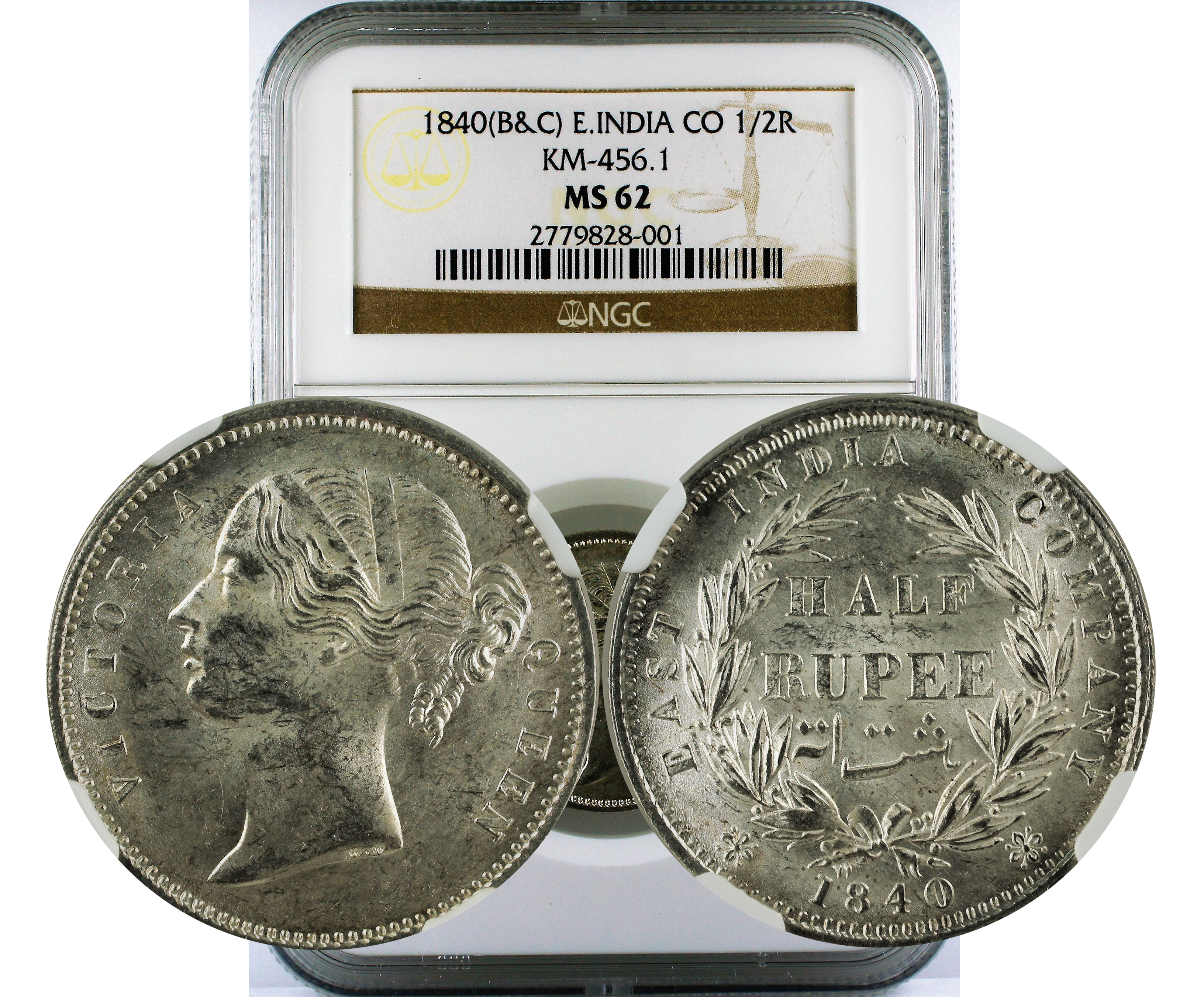 1840(B&C) INDIA S&W-3.46 TYPE A/1 24 BERRIES - 