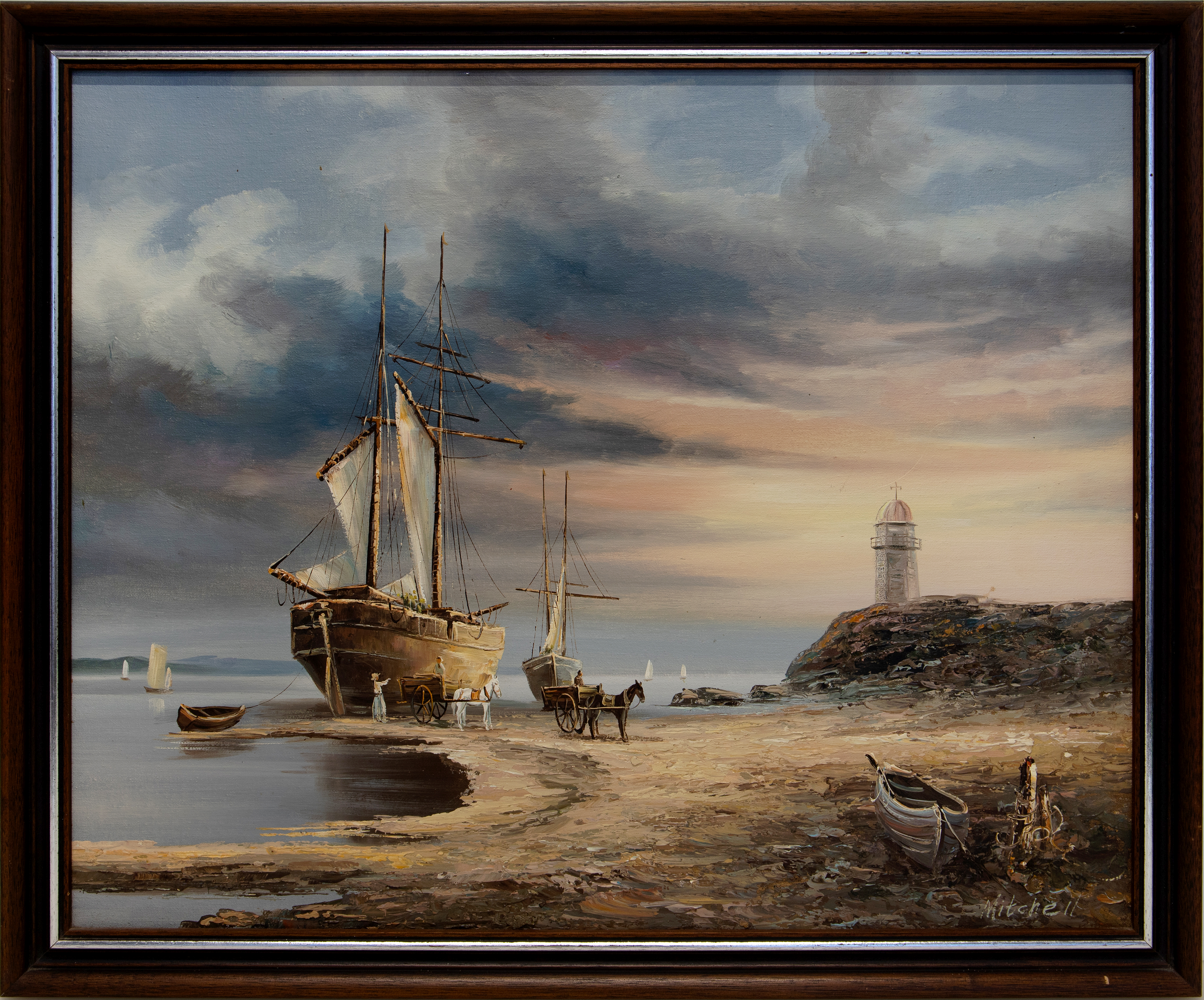 406 · Untitled (Seaside at Dawn)
