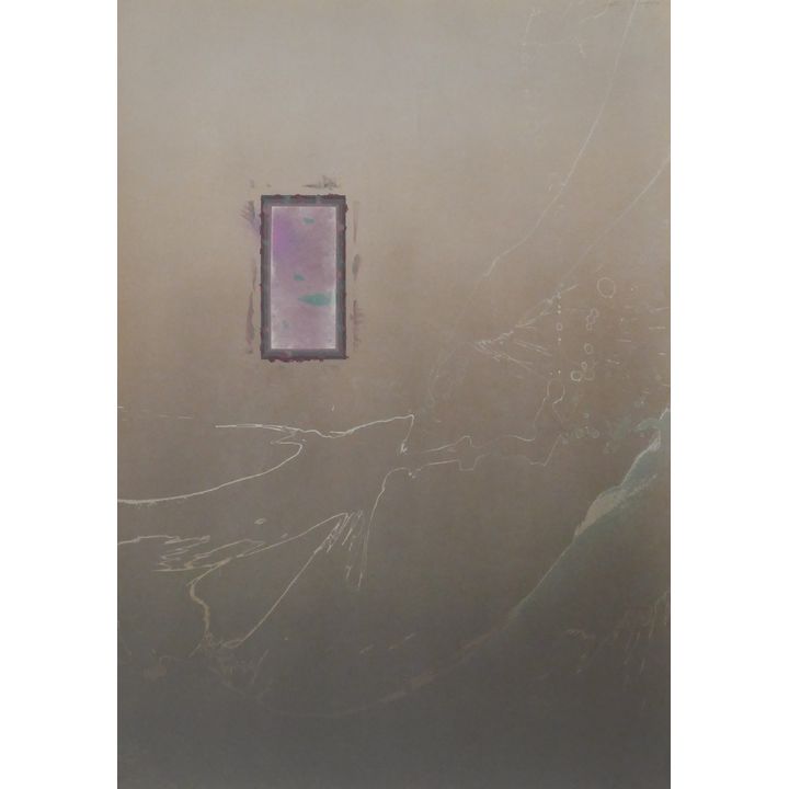Randal Richard Hinz ''Eclipse Opened'' 1977 Mixed Media