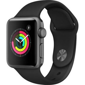 Apple Watch Series 3 GPS Only (38mm) Space Grey Case with Black Sport Band |SLIGHTLY USED