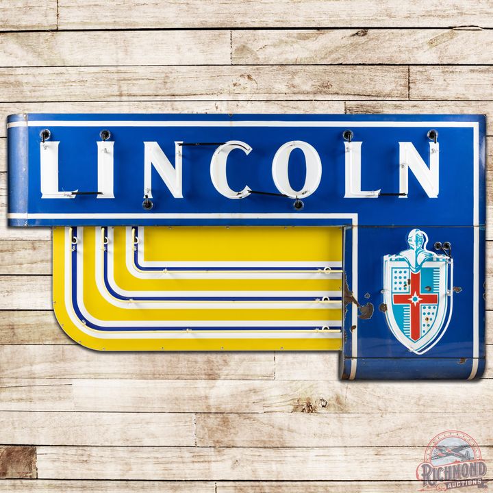 8' Lincoln SSP Neon Sign w/ Logo - 7.9