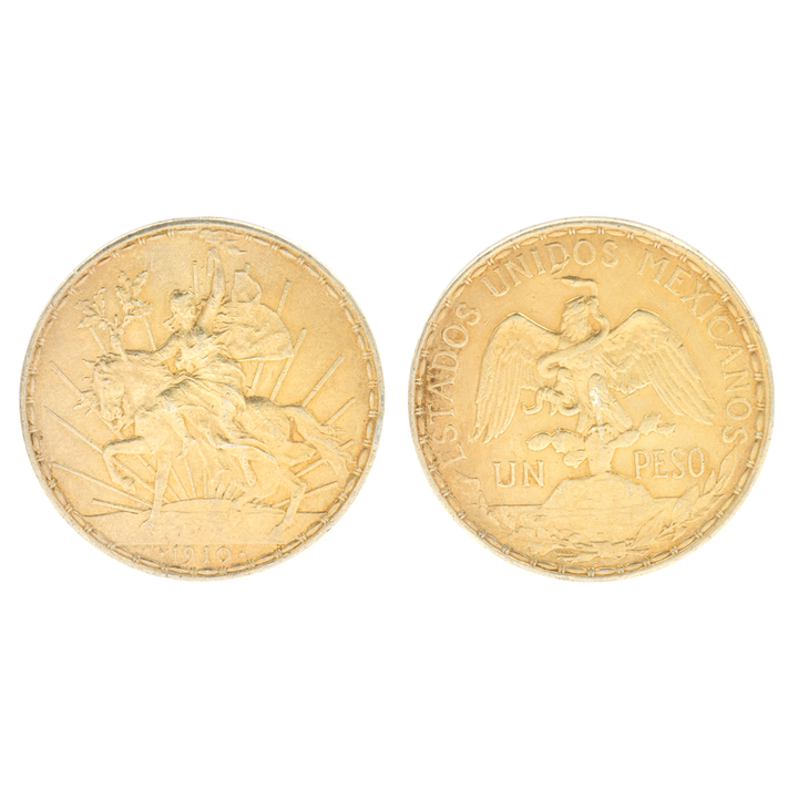 Moneda de 1 peso el Caballito
