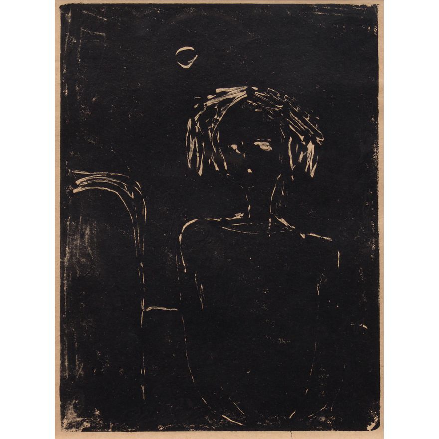 Ryszard Stryjec | Kobieta przed lustrem, l. 60.