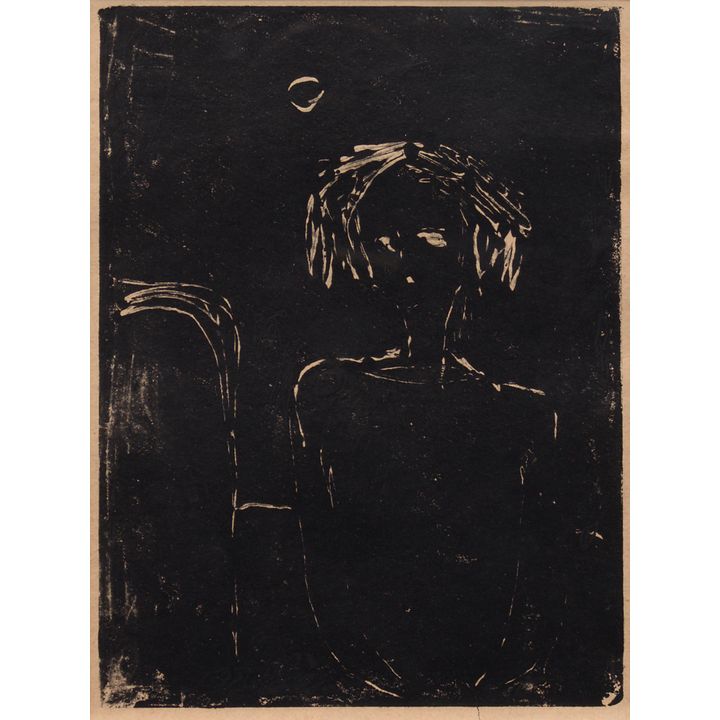 Ryszard Stryjec | Kobieta przed lustrem, l. 60.