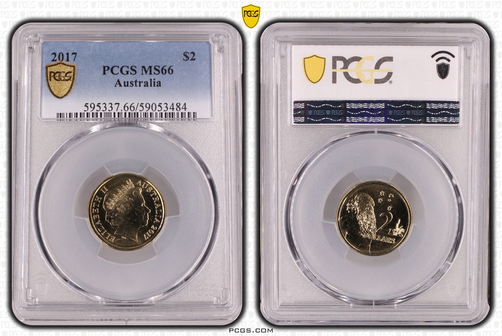 Two Dollar, 2017, PCGS MS66