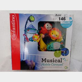 MUSICAL MOBILE CAROUSEL - MUSICAL MOBILE CAROUSEL