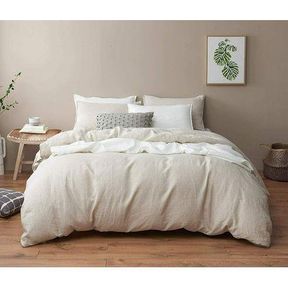 Relax collection Duver Cover Poly Cotton Stone King|