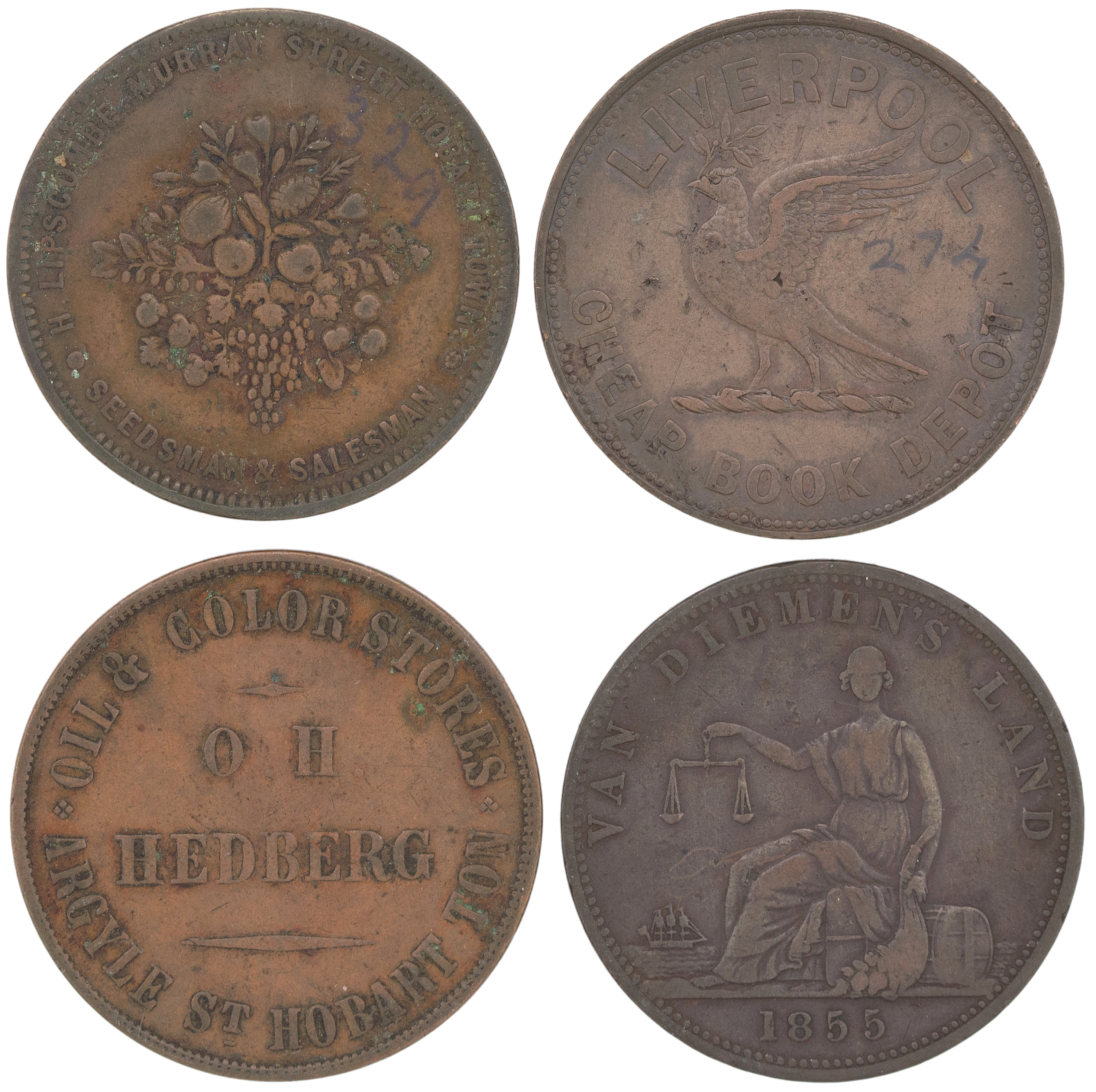 Hobart, Tasmania, Penny, ND, aVF - VF