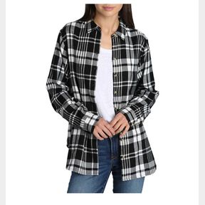 JACH'S GIRLFRIEND FLANNEL LONG SLEEVE SHIRT SIZE XXL