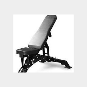DUMBBELL BENCH HOME SUPINE BOARD FITNESS EQUIPMENT - BLACK