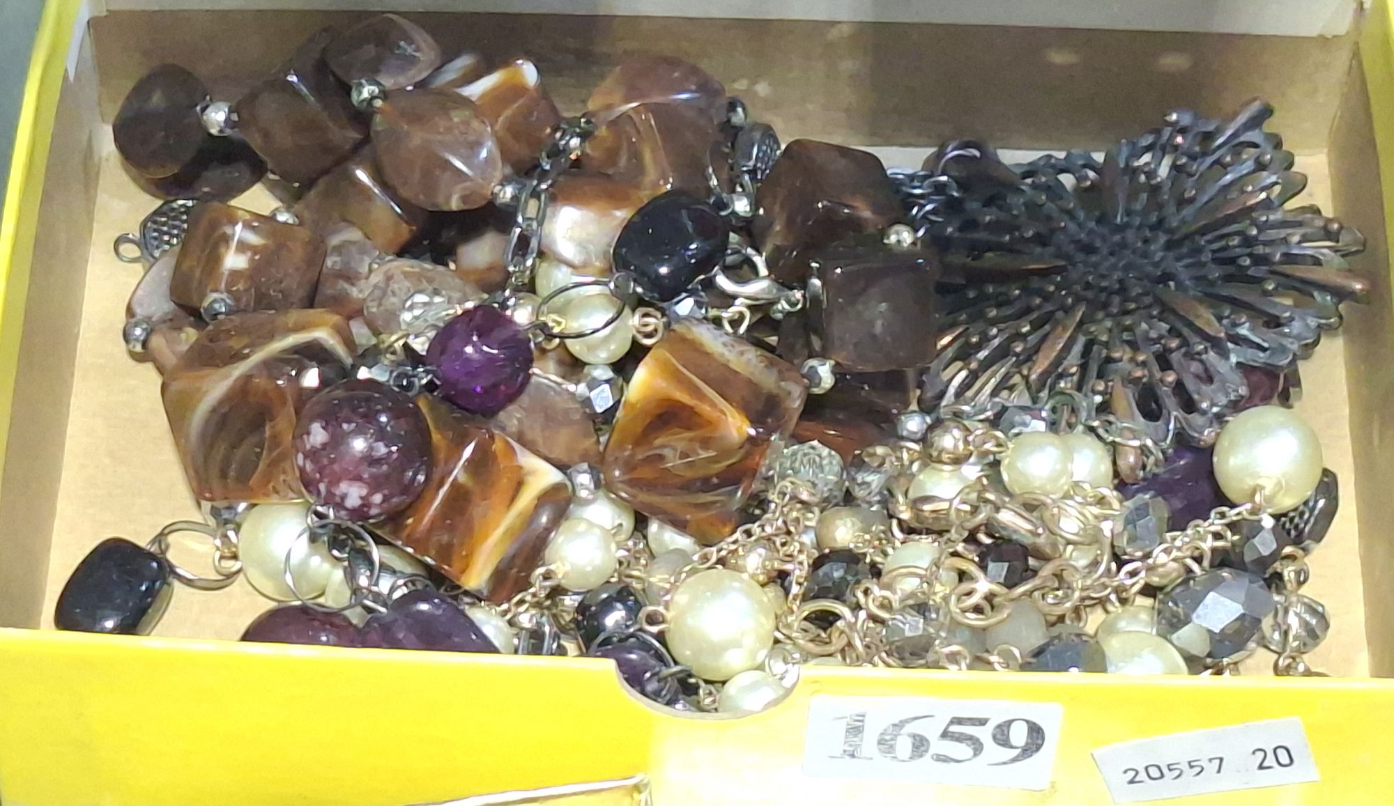 Collection Of Stone Set Necklaces