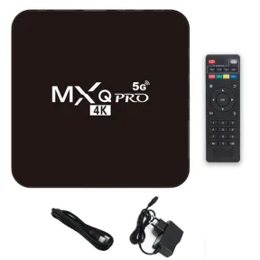 Android 10.1 MXQ Pro 4K 5G 4K HDR Ultra HD TV Box |