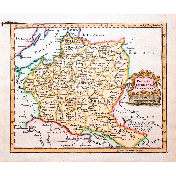 Thomas Jefferys | Poland Lithuania and Prussia