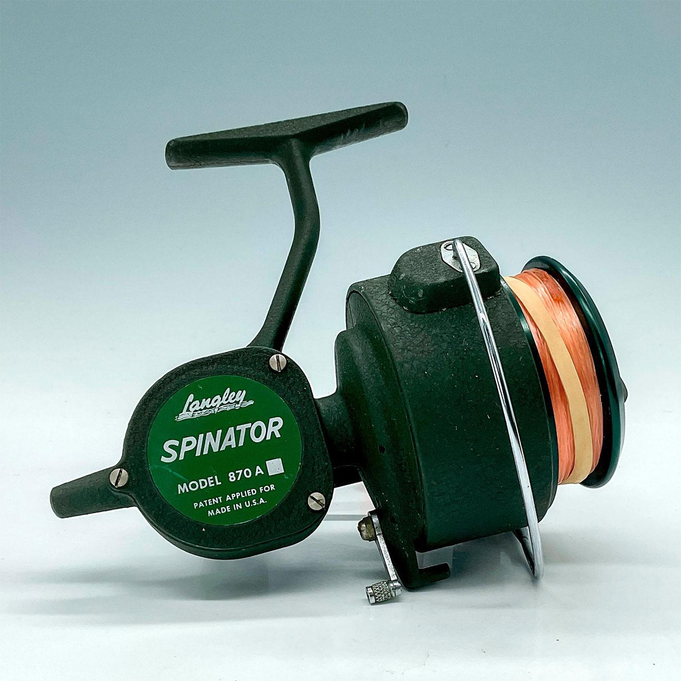Vintage Langley Spinator Model 870A Spinning Reel