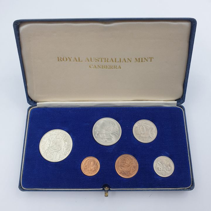 Aus. Decimal Coin Set - First Year of Issue (1966)