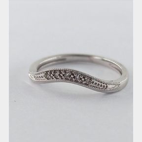 5 Round Diamonds In Tiara Style White Gold Band - 51533/14