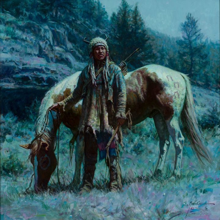 Martin Grelle (1954- ), Moonlight Vigil