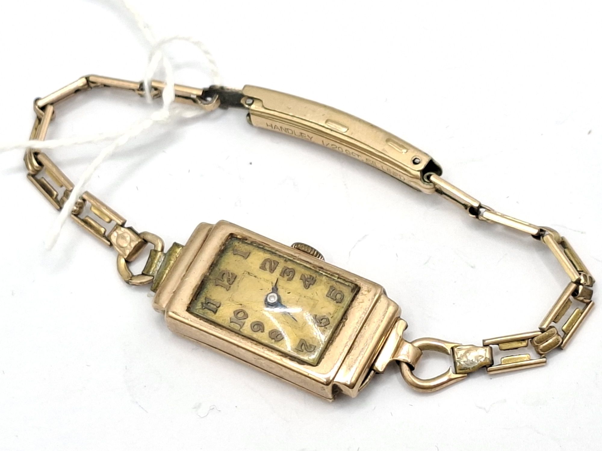 Art Deco 9ct Ladies Wrist Watch