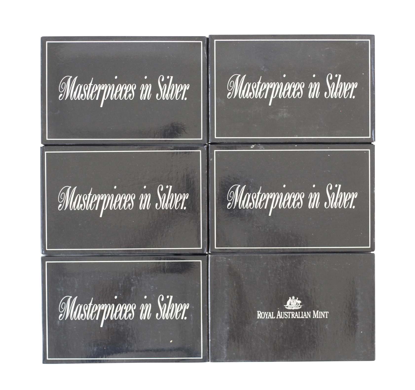 Group, Masterpieces in Silver, 1989, FDC