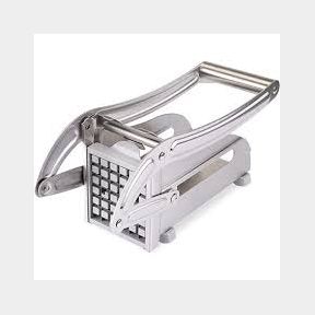 Potato Chips Cutter Slicer for Cucumber And Vegetables - Silver - Vegetable Cutter Bar 9902021724273 - 51748/14938