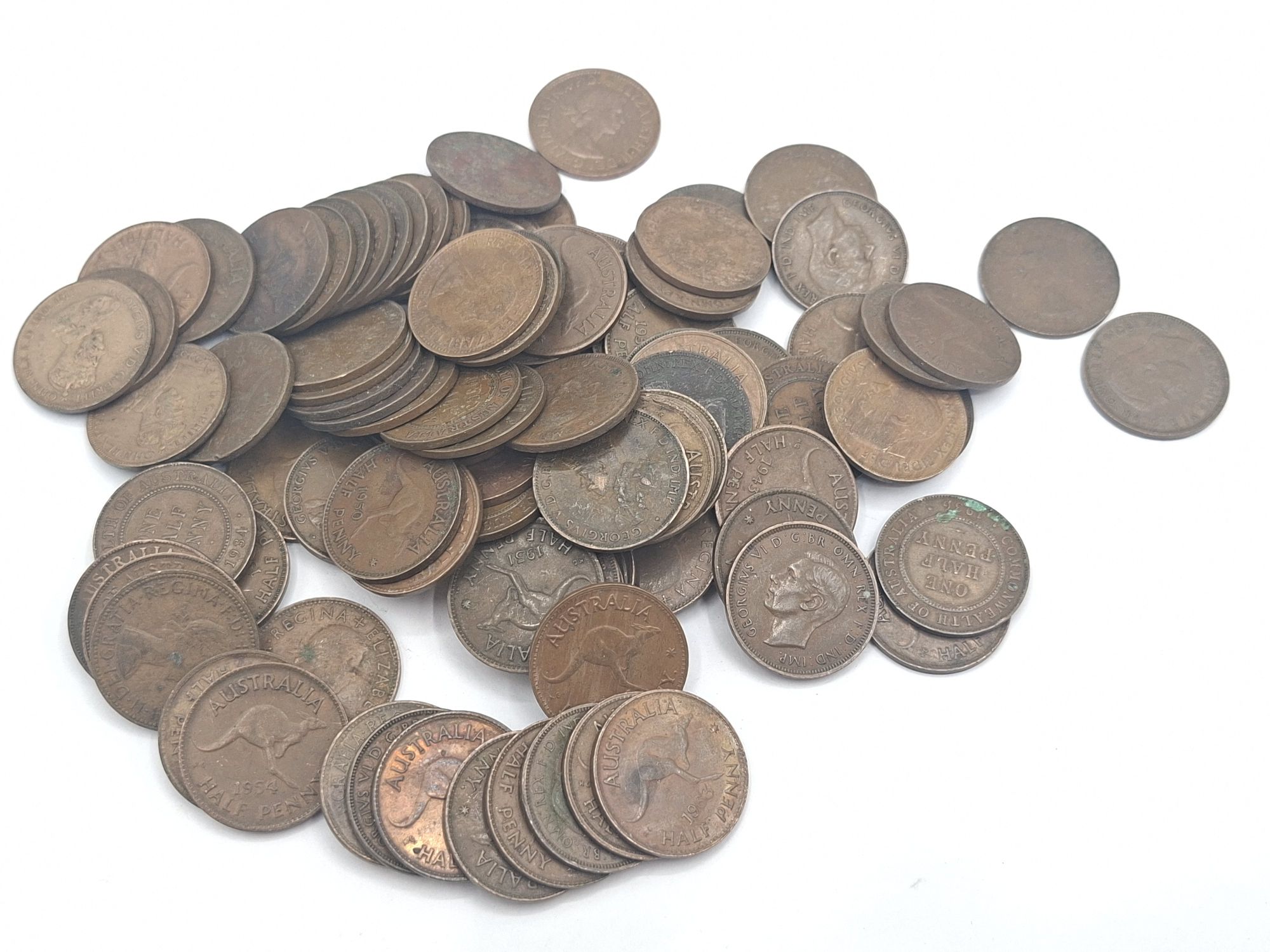 HALF PENNY COINS