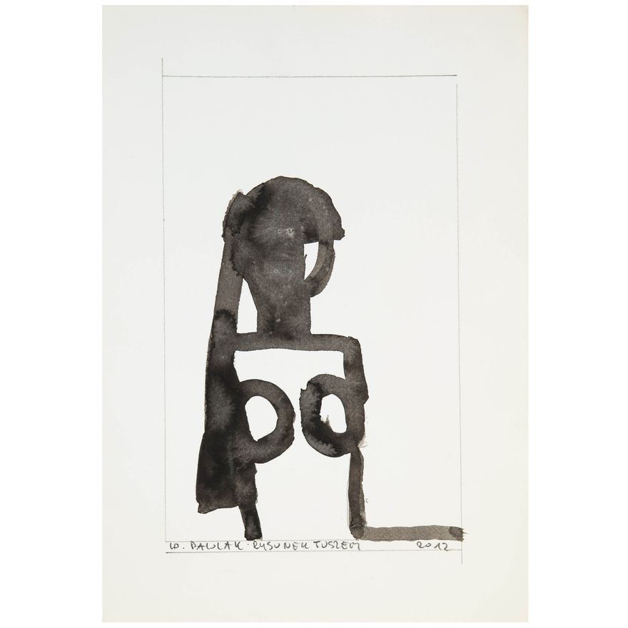 Włodzimierz Pawlak | Rysunek tuszem, 2012