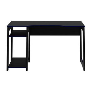 Techno Mobili Desk Gamer Station Black Blue / Preto Azul - Gaming Desk