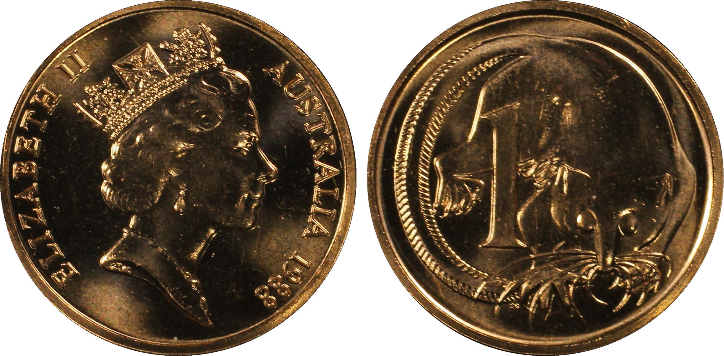 57 · One Cent, 1988, PCGS MS66RD