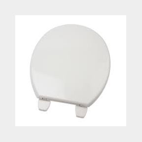 High-Gloss Luxurious Plastic Toilet Seat - White - | SJ 51695/1980 B3 (S5)