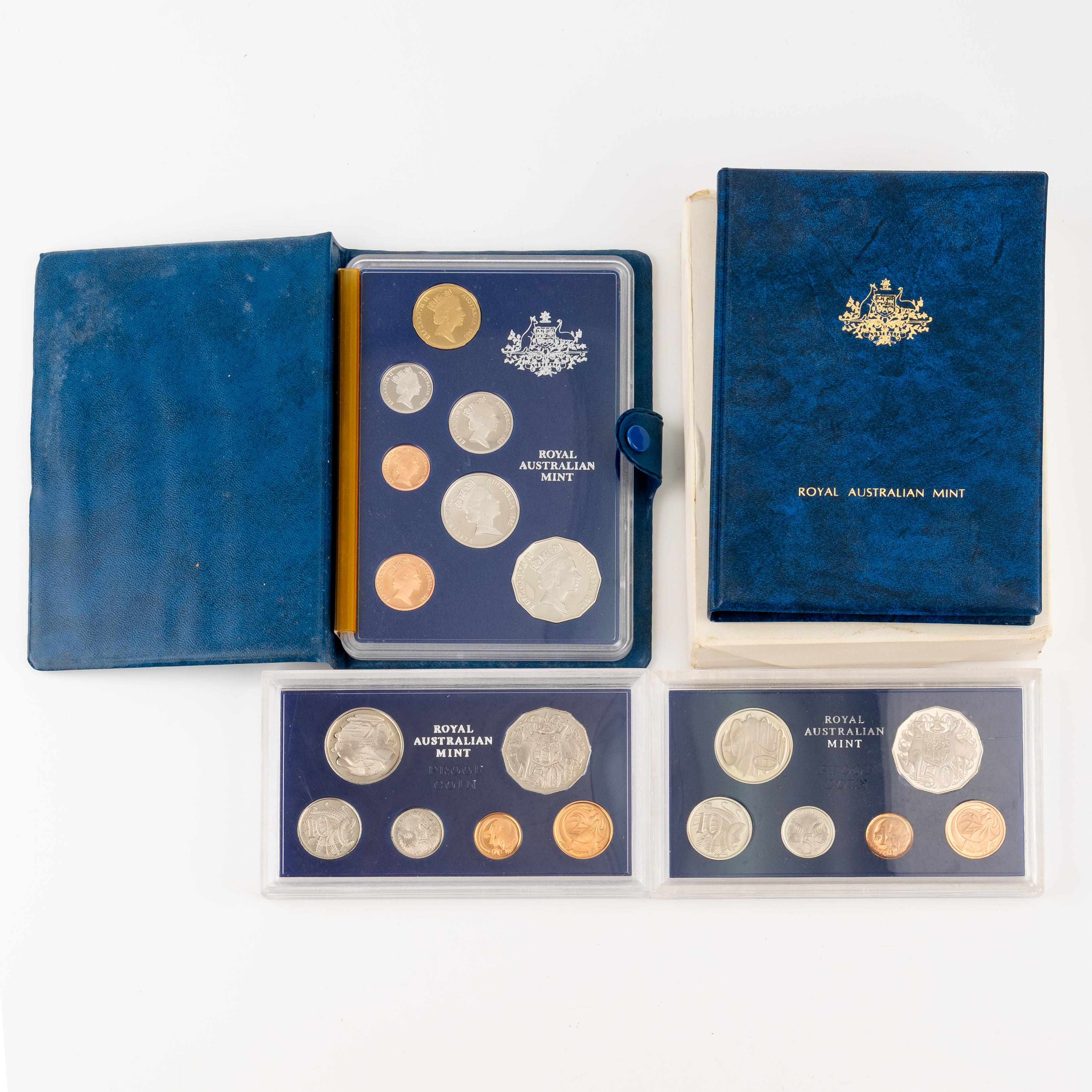 Elizabeth II, One Cent - One Dollar, 1969 - 1987, FDC