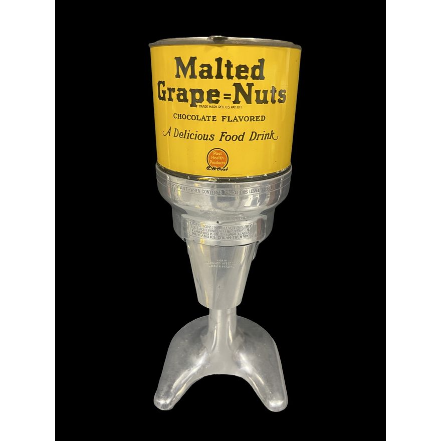 Malted Grape Nut Food Drink Dispenser