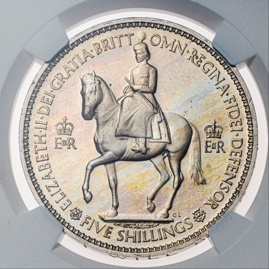 英国-Great Britain. NGC PF65 CAMEO. プルーフ. Proof. エリザベス2世