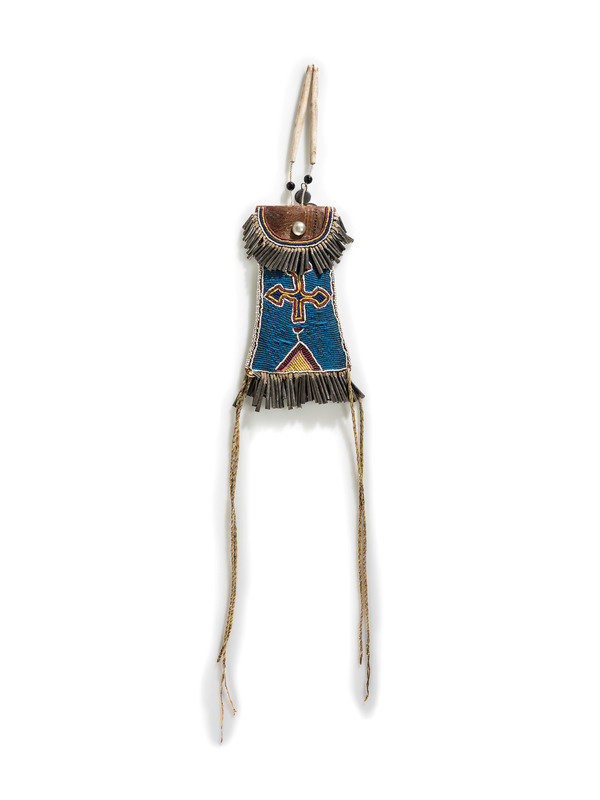 Kiowa Beaded Strike-a-Light Bag