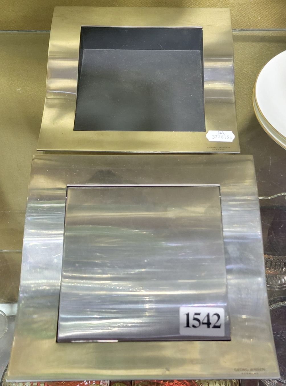 Georg Jensen Wave Stainless Steel Note Holder